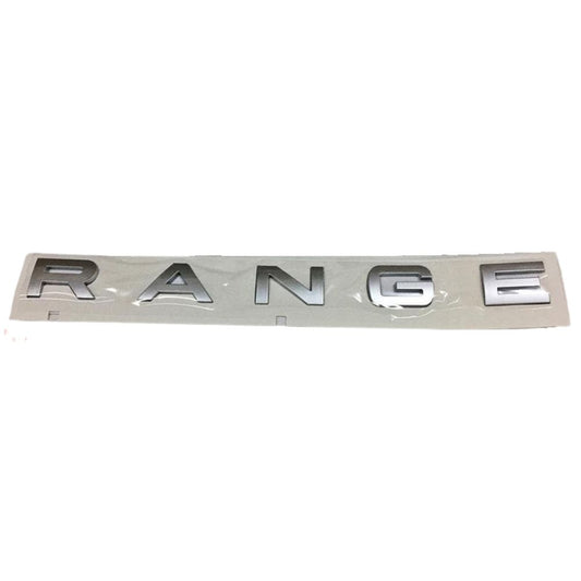 Name Plate - Front (Range) Titan Silver, Range Rover Sport L320 LR020804