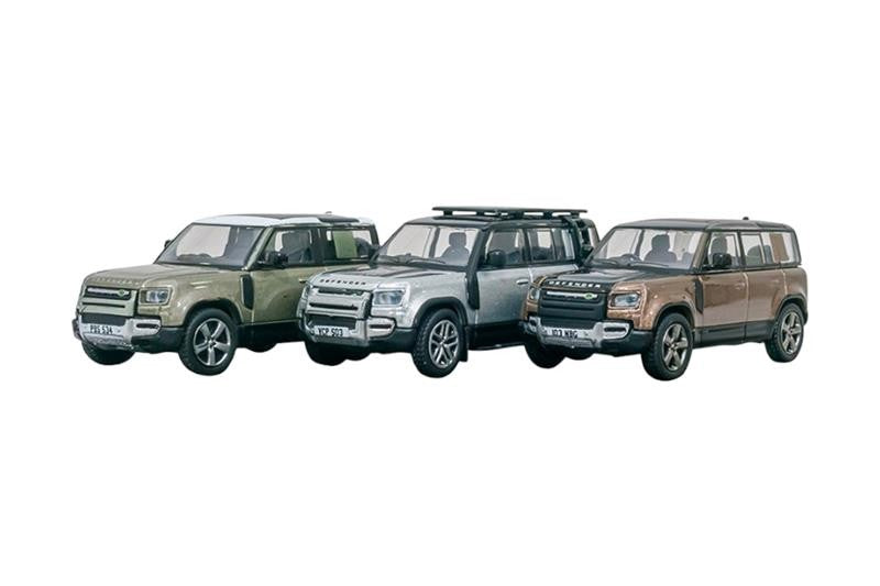 Model Set 90-110" 110X (1/76)(3 Pieces) with reference OE replacement number DA3445. Accessories catalog part. Land Rover fitment: Defender L663 (2020 >), models.