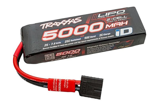 DA3650 - Trx 4M 5000Mah 7 4V 2 Cell 25C Lipo BatteryRc