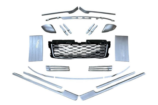 VOGUE-SET-GREY - Grille & Trim Finisher Set (Gray) 2018>