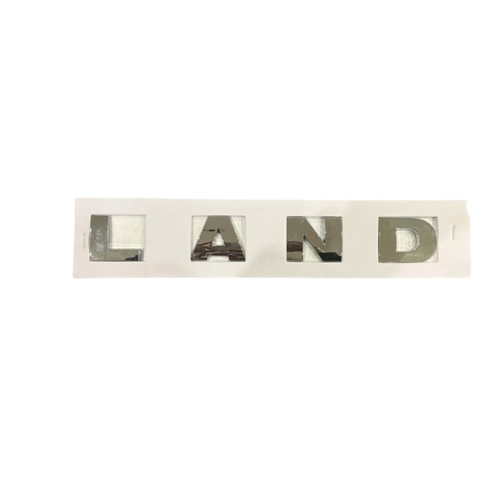 Land Rover LR043108 - Bonnet Badge, "Land", Chrome Discovery 3 / 4 L319