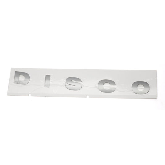 Land Rover LR051555 - Name Plate, Bonnet "Disco", Brunel Gray Discovery 4 L319