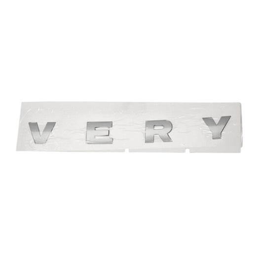 Land Rover LR051556 - Name Plate, Bonnet "Very", Brunel Gray Discovery 4 L319