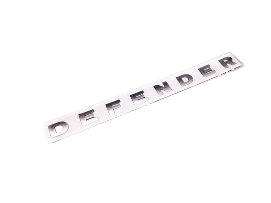 Name Plate - Bonnet Letter, Grey, Defender L316 Puma LR058430