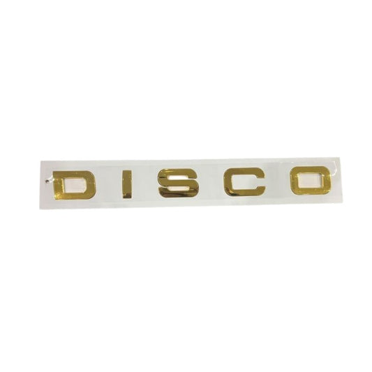 Land Rover LR063639 - Name Plate, Bonnet "Disco", Gold Discovery Sport L550