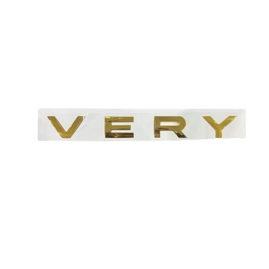 Land Rover LR063642 - Name Plate, Bonnet "Very", Gold Discovery Sport L550