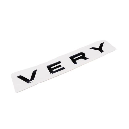 Land Rover LR063643 - Name Plate, Bonnet "Very", Black Discovery Sport L550