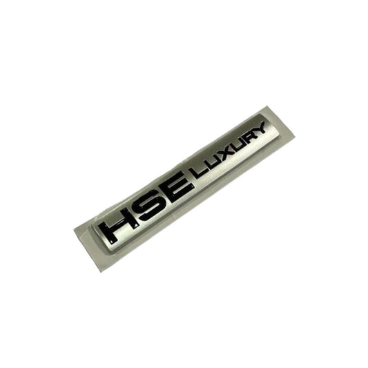 Land Rover LR063651 - Trunk Name Plate, "HSE Luxury" Discovery 4 L319 Sport L550 Range Rover Sport L320 Freelander 2 L359