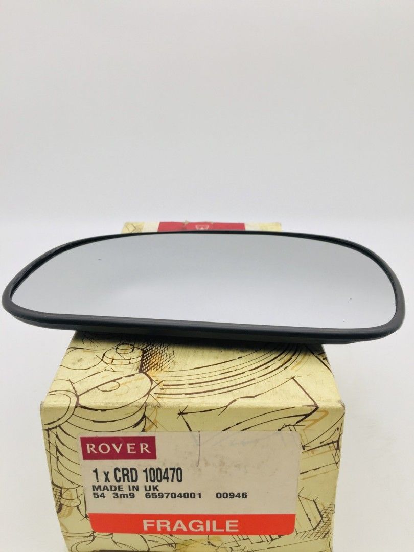 Glass assy-mirror convex - LH 400 Genuine MG Rover CRD100470