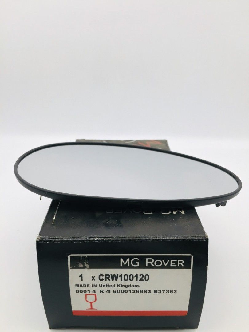 Glass assembly-mirror convex - RH 200 400 Genuine MG Rover CRW100120
