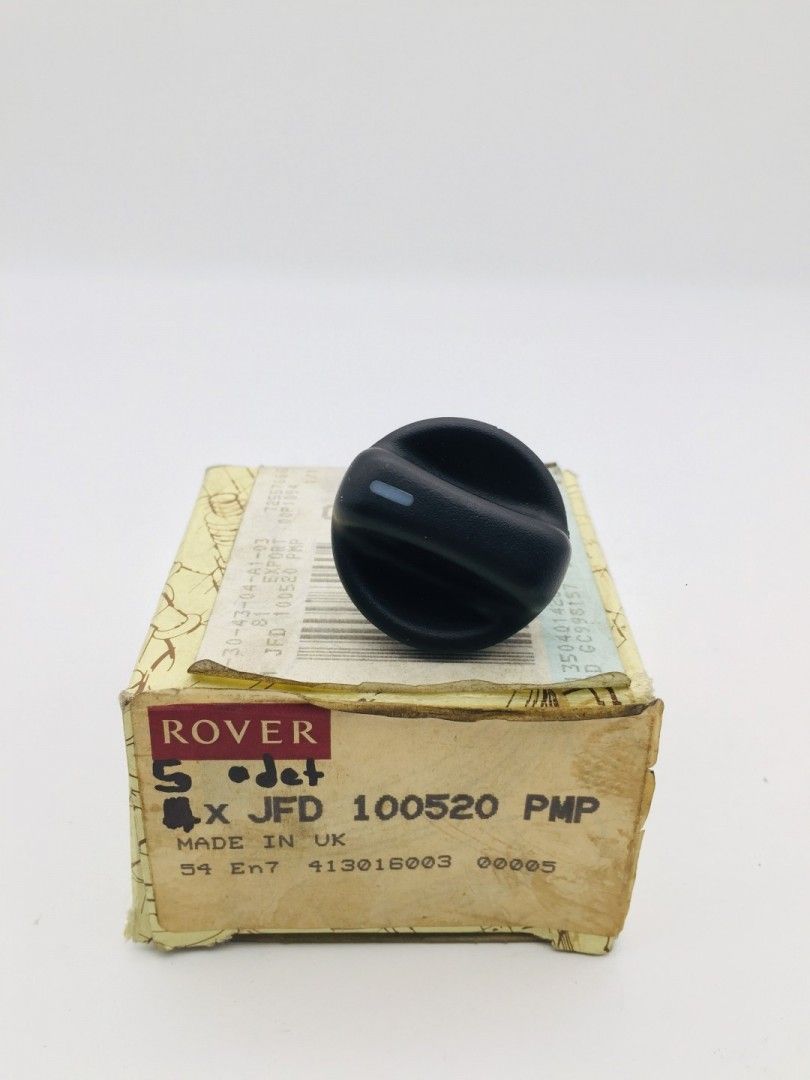 Knob-control heater - Black 400 600 Genuine MG Rover JFD100520PMP JFD100510PMP J