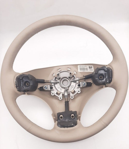 Wheel assy-leather & wood steering Sandstone 75 Genuine MG Rover VTH100270SCD VT